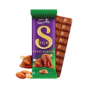 Cadbury Dairy Milk Silk Roast Almond Chocolate Bar