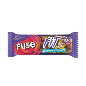 Cadbury Fuse Fit Chocolate Snack Bar - With Almonds & Peanuts 40g