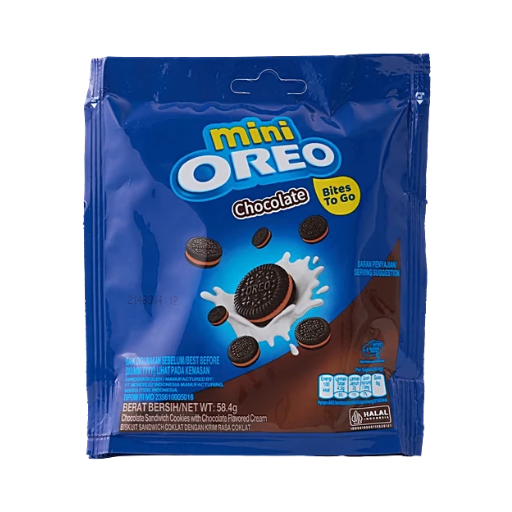 Cadbury Imported Oreo Mini Chocolate Biscuits, 58.4g