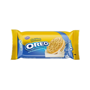 Cadbury Oreo Golden Sandwich Biscuits - Vanilla 10rs Pack
