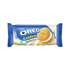 Cadbury Oreo Golden Vanilla Flavoured Cookie & Creme Sandwich Biscuit, 41.75g