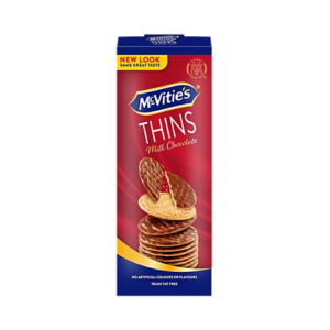 McVitie's Thins Milk Chocolate Coated Biscuits 150g