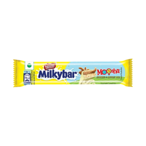 Nestle Milkybar Moosha Caramel + Nougat White Chocolate Bar