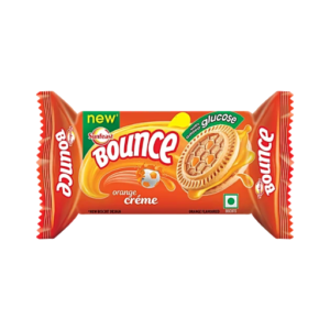 Sunfeast Bounce Orange Creme Flavoured Biscuits 30g