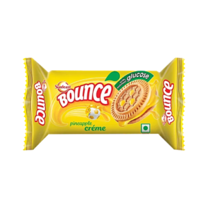 Sunfeast Bounce Pineapple Creme Flavoured Biscuits 30g