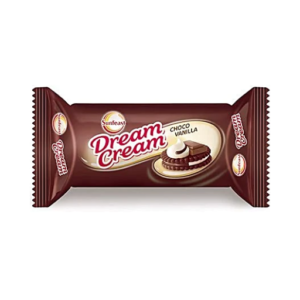 Sunfeast Dream Cream - Choco Vanilla Cream Biscuit 60g