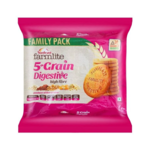 Sunfeast Farmlite 5-Grain Digestive High Fibre Biscuits 955g
