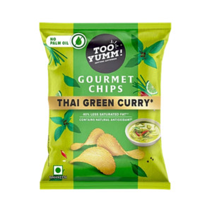 Too Yumm! Thai Green Curry Flavour Gourmet Potato Chips 50g