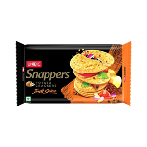 Unibic Snappers - Potato Crackers, Indi Spice, Crispy Snack 280g