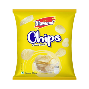 Yellow Diamond Classic Salted Potato Chips 10rs Pack
