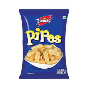 Yellow Diamond Salted Crunchy Pipes 70g