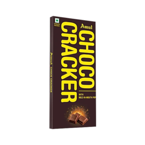 Amul Choco Cracker Chocolate - with Melt-In-Mouth Pop 150g