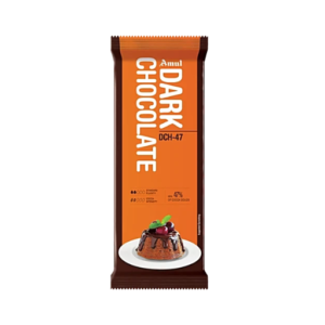 Amul Dark Chocolate Slab - Dch-47, 500g