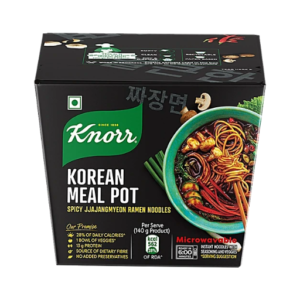 Knorr Korean Meal Pot - Spicy Jjajangmyeon Ramen Noodles 140g