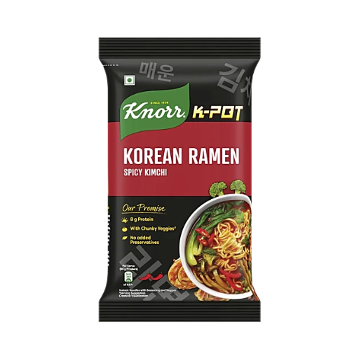 Knorr Korean Ramen Spicy Kimchi Veg Meal Noodles