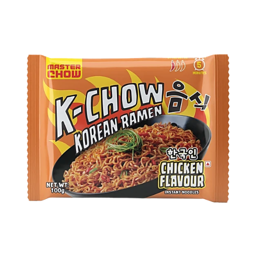 MasterChow Korean Ramen Chicken Flavour Instant Noodles 100g