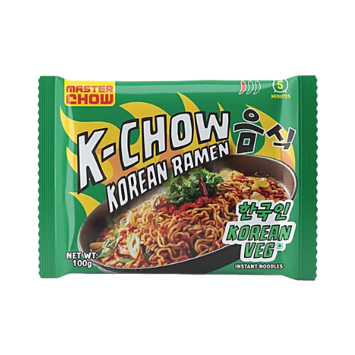 MasterChow Korean Ramen Veg Instant Noodles 100g