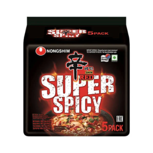 NONGSHIM Shin Red Super Spicy 5-In-1 Noodles, 600g
