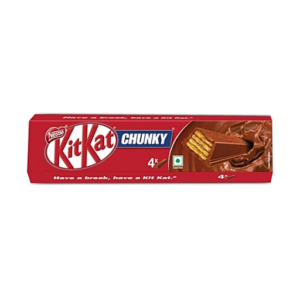 Nestle KitKat Chunky Chocolate Coated Wafer Bars 160g