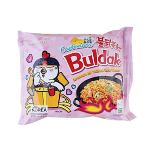 Samyang Buldak Carbonara Hot Chicken Flavour Ramen Noodles 130g