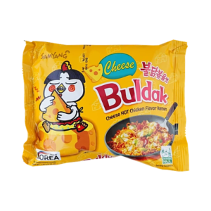 Samyang Buldak Ramen Noodles - Cheese Hot Chicken Flavour 140g