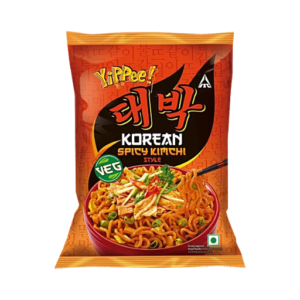 Sunfeast YiPPee! Korean Spicy Kimchi Style Veg Noodles 80g
