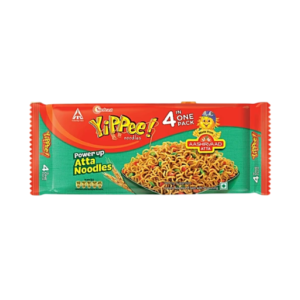 Sunfeast Yippee Power Up Atta Noodles, 4 in 1 Pack 280g