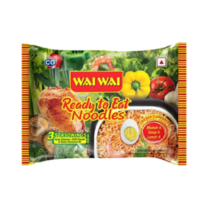 Wai Wai Chicken Flavoured Ready To Eat Noodles 70g