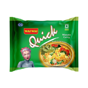 Wai Wai Quick Ready To Eat Masala Veg Curry Noodles 55g