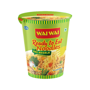 Wai Wai Veg Masala Ready To Eat Cup Noodles 70g